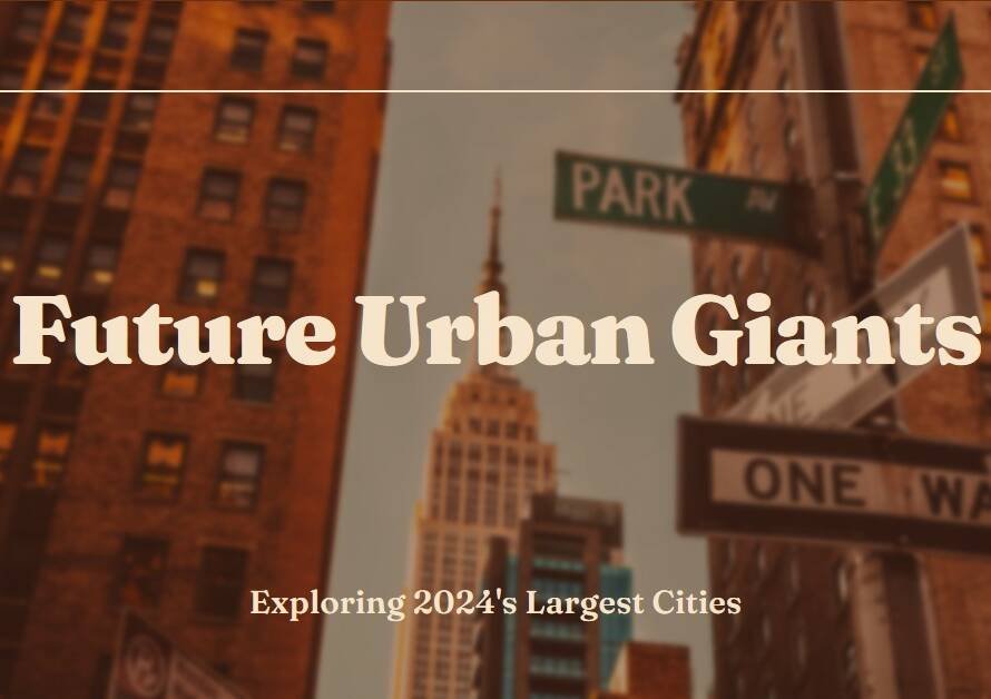 The 2024 Largest Cities in the World by Population: Future Urban Giants