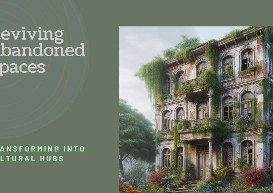 Transforming Abandoned Spaces into Cultural Hubs