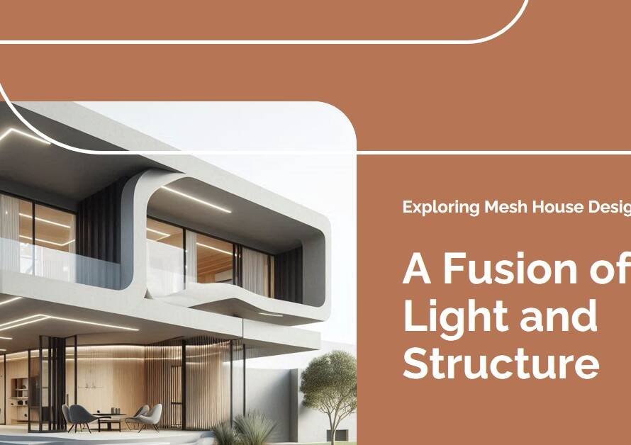 Mesh House by Alison Brooks Architects: A Play of Light and Structure