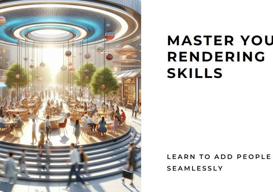 How to Add People to Your Renders Like a Pro