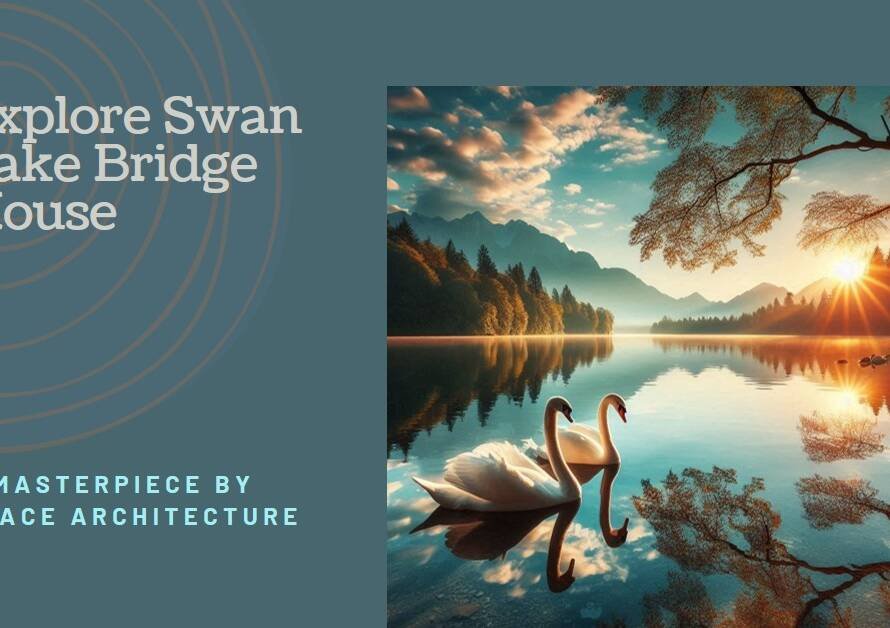 Swan Lake Bridge House & Viewing Tower by Trace Architecture Office
