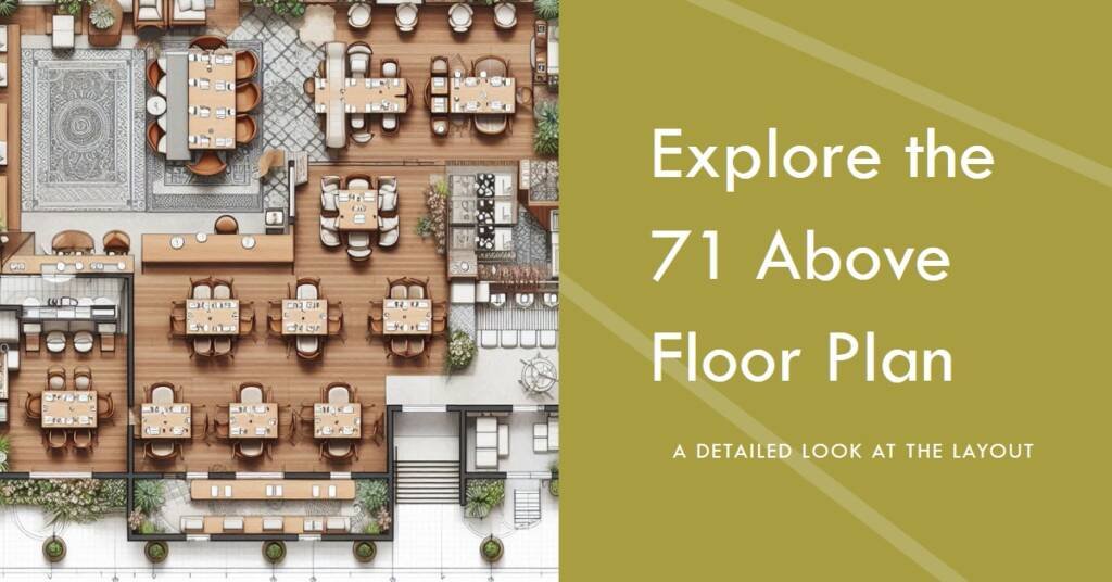 71 Above Restaurant by Tag Front Architects: A Floor Plan Breakdown