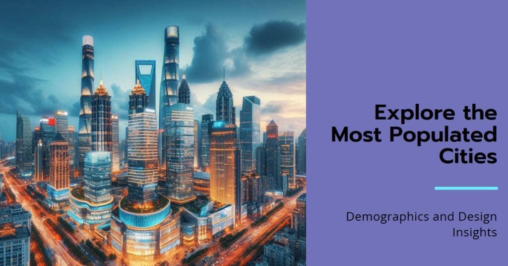 The 2022 Most Populated Cities in the World: Demographics and Design