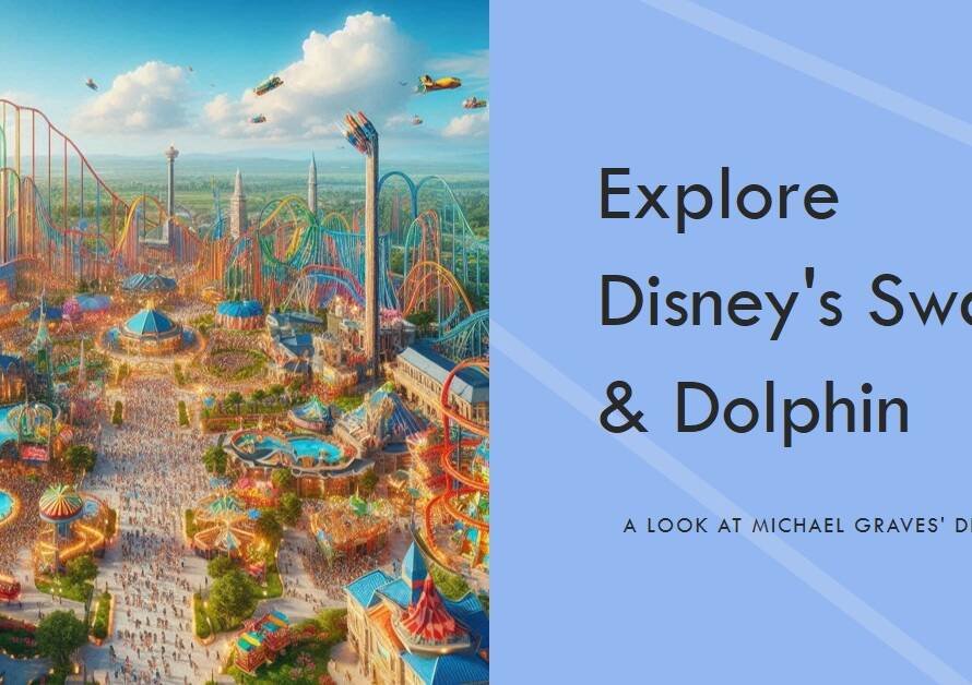 Walt Disney World Swan and Dolphin Resort Revisited: Michael Graves’ AD Classics