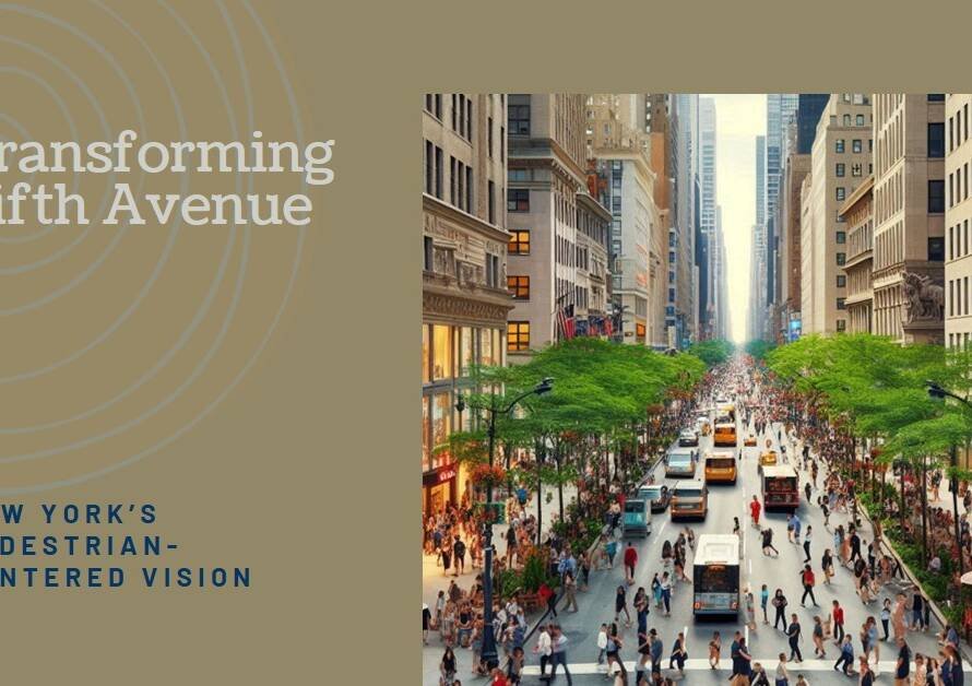 Transforming Fifth Avenue: New York’s Pedestrian-Centered Vision Unveiled