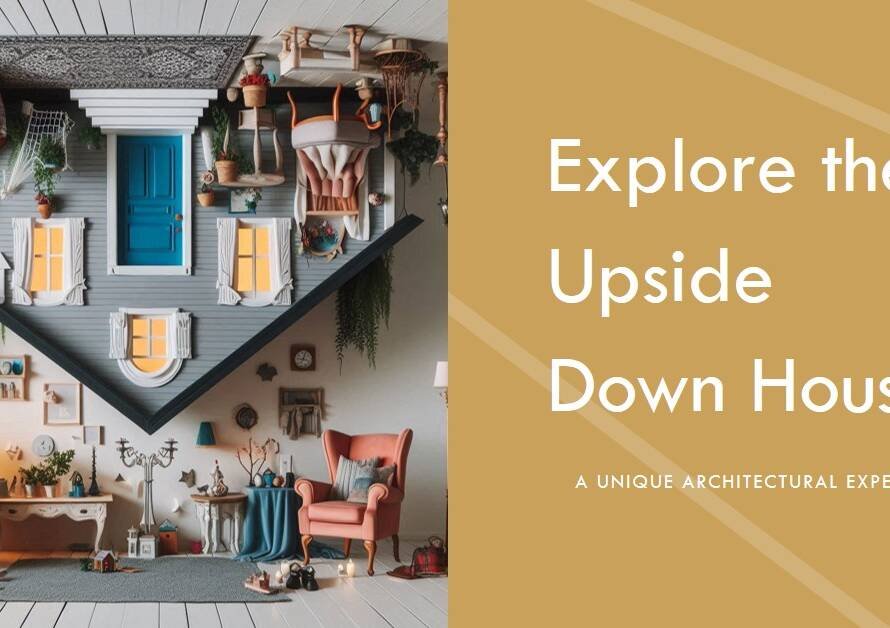 Upside Down House by Sibling Architecture: A Playful Spatial Experiment