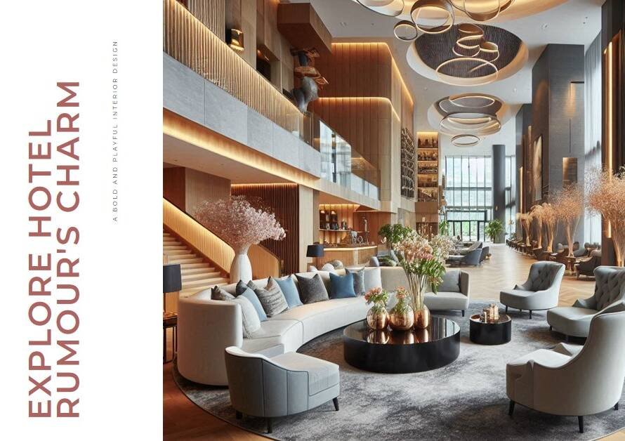 Hotel Rumour by Studio Modijefsky: A Bold and Playful Interior
