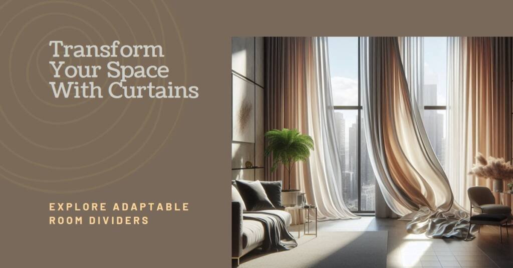 Curtains as Room Dividers: A Shift Towards Fluid and Adaptable Architecture