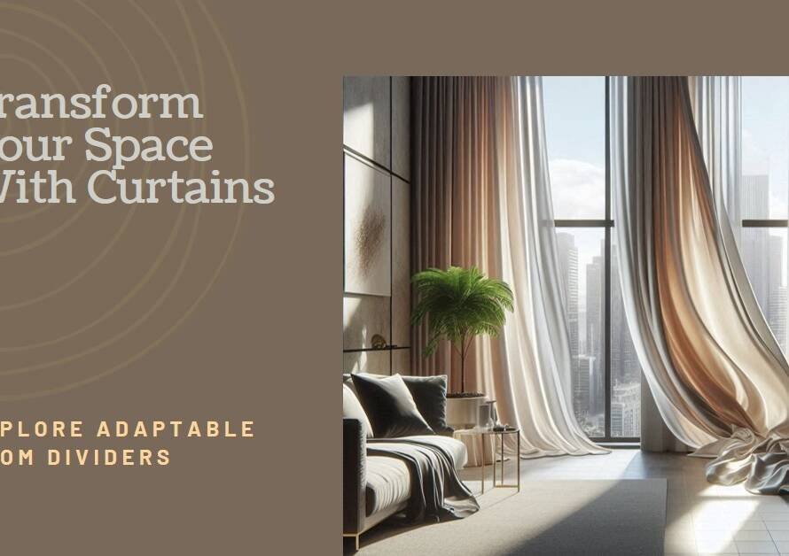 Curtains as Room Dividers: A Shift Towards Fluid and Adaptable Architecture