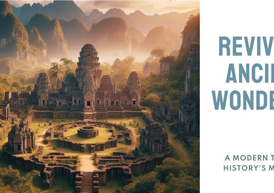 7 Wonders of the Ancient World Brought Back to Life: A Modern Reinterpretation