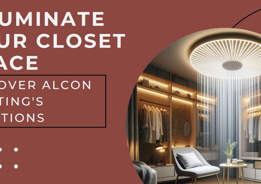 LED Light Closet Rods by Alcon Lighting: Innovative Interior Solutions
