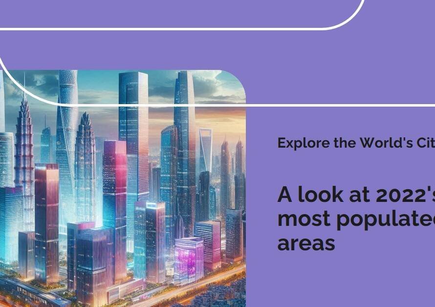 The 2022 Most Populated Cities in the World: Demographics and Design