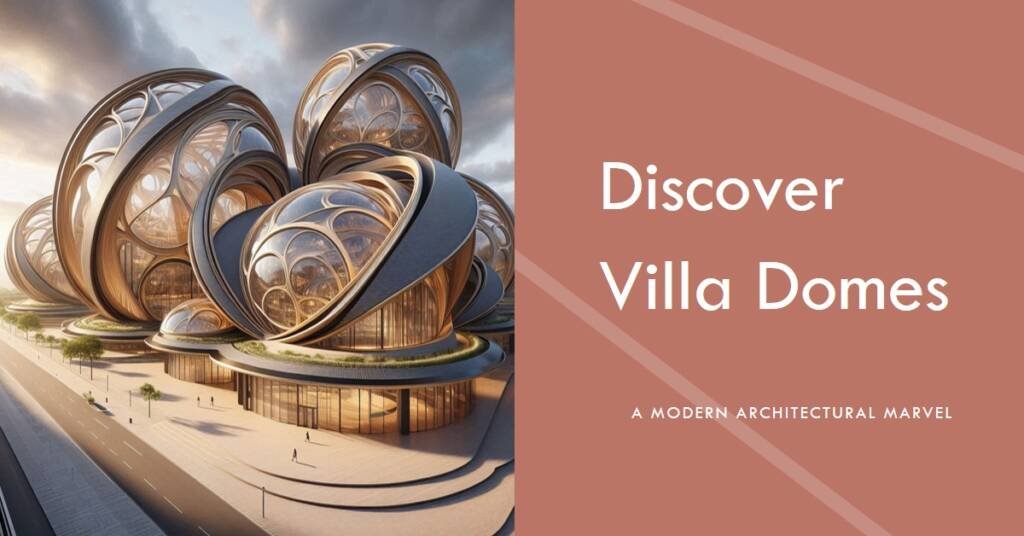 Villa Domes by Maxim Calujac: A Modern Architectural Marvel