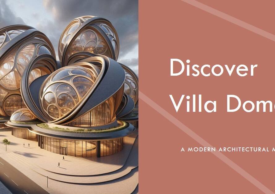 Villa Domes by Maxim Calujac: A Modern Architectural Marvel