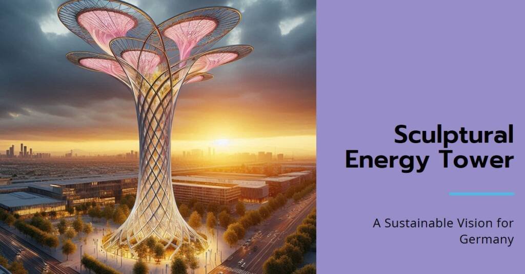 LAVA’s Sculptural Energy Tower: A Sustainable Vision for Germany