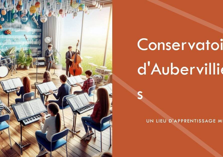 Conservatoire d'Aubervilliers by Agence Chochon Pierre
