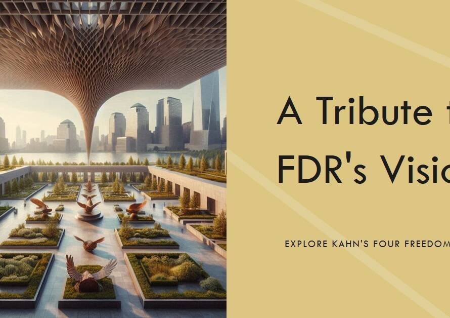 Kahn’s Four Freedoms Park: A Tribute to FDR’s Vision