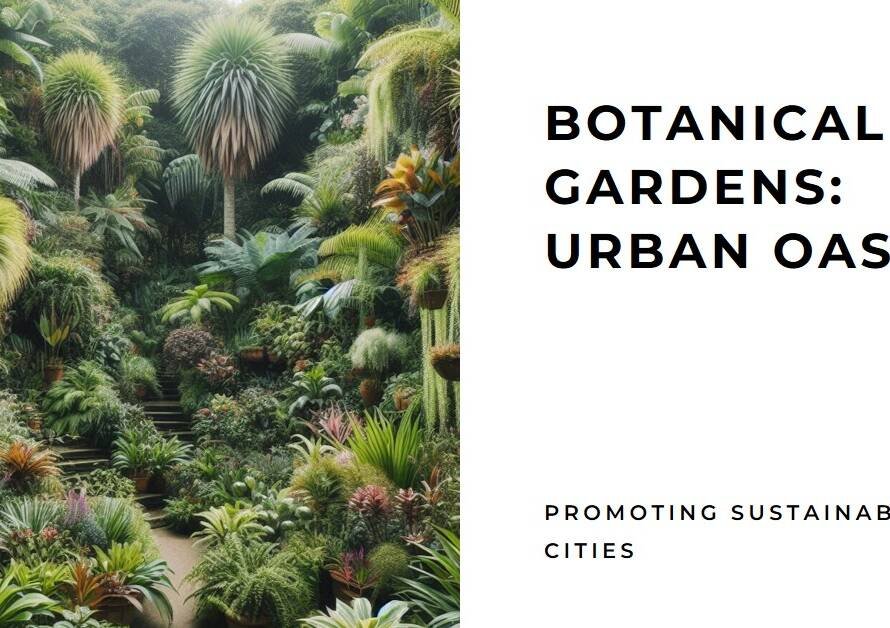 The Role of Botanical Gardens in Sustainable Urban Development