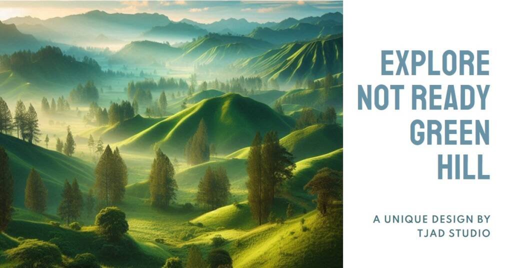 Not Ready Green Hill by TJAD Original Design Studio