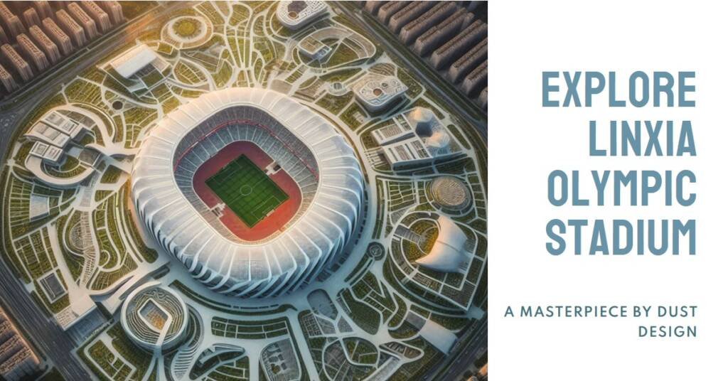 Linxia Olympic Sports Center Stadium by DUST Design