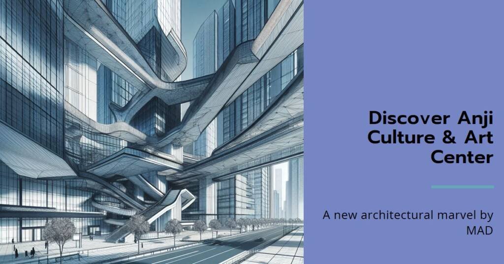 MAD Architects Unveil Contextual Design for Anji Culture & Art Center
