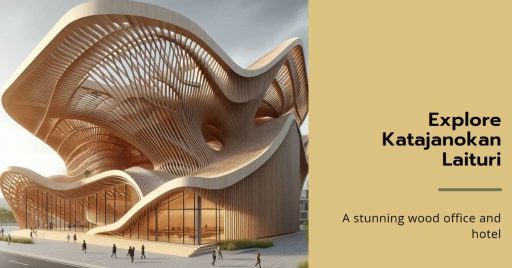 Katajanokan Laituri: Wood Office and Hotel Building by Anttinen Oiva Architects