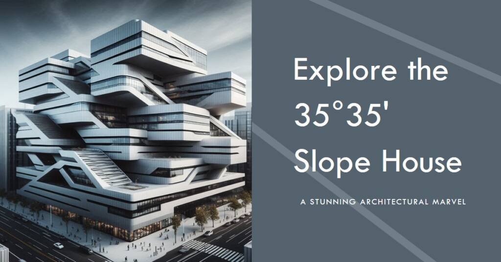 35°35' Slope House by 77 Studio Architecture