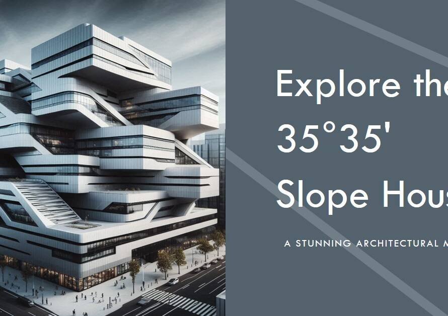 35°35' Slope House by 77 Studio Architecture