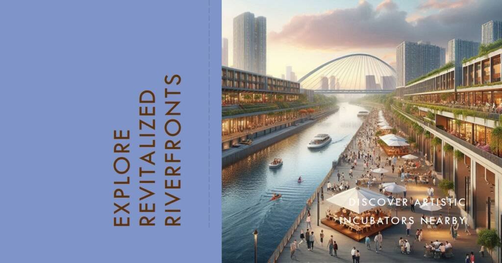 The World’s Greatest Places: Revitalized Riverfronts & Artistic Incubators