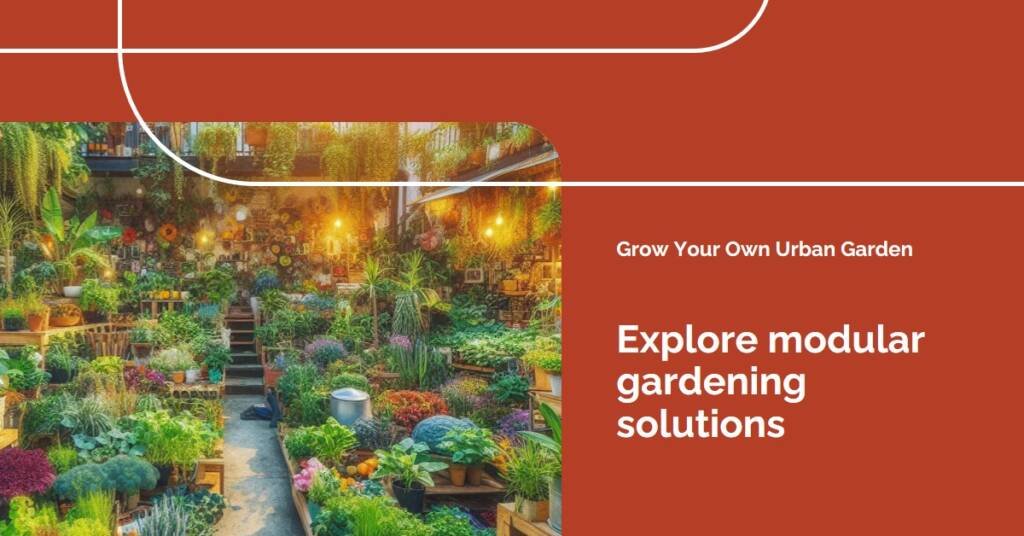 Open-Source Plan for a Modular Urban Gardening Structure