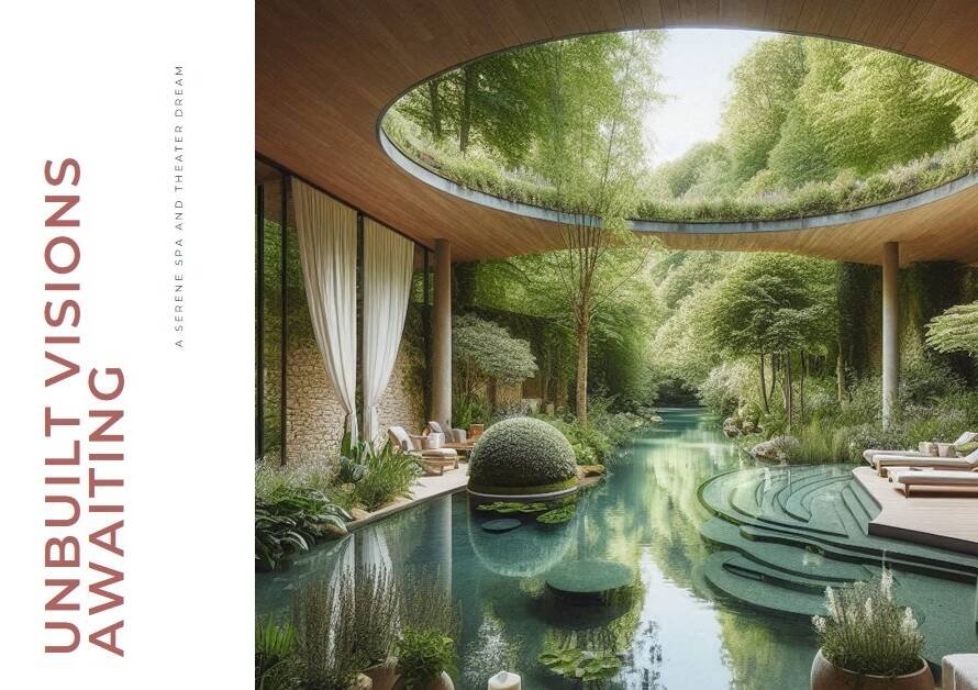Unbuilt Visions: A Serene Spa in France and a Theater in Norway