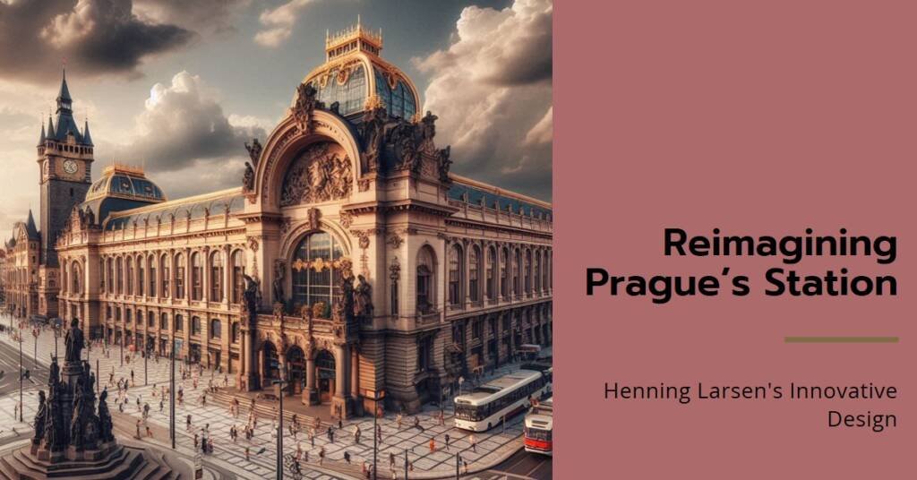 Reimagining Prague’s Central Station: Henning Larsen’s Vision
