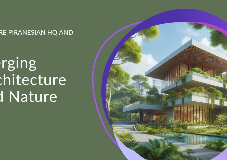 Piranesian HQ and Park by BIG: Merging Architecture and Nature