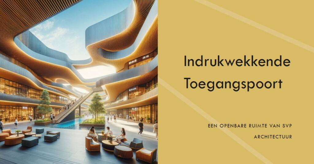 Poortgebouw Entrance: SVP Architectuur’s Striking Public Space