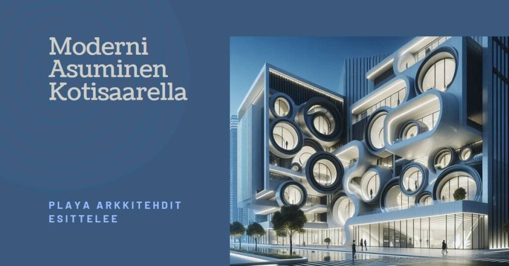  Kotisaarenkatu Housing: A Modern Approach by Playa Arkkitehdit
