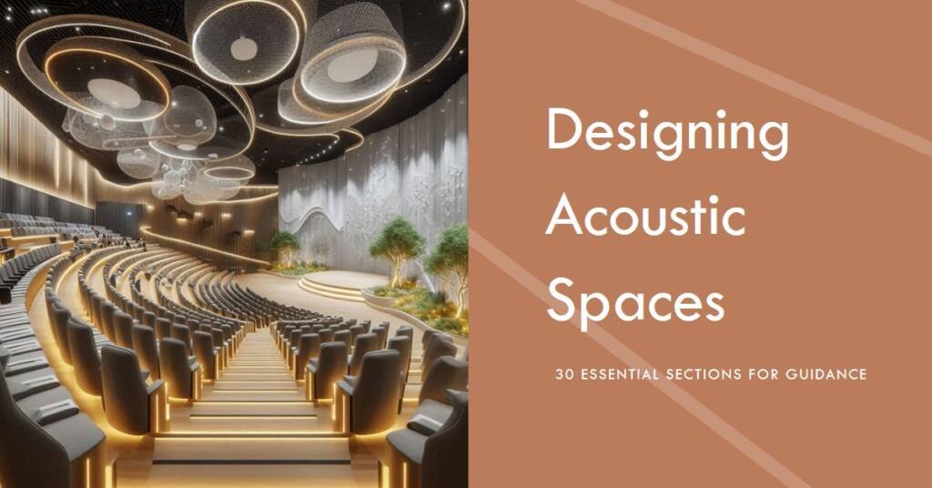 Acoustic and Auditoriums: 30 Sections to Guide Your Design
