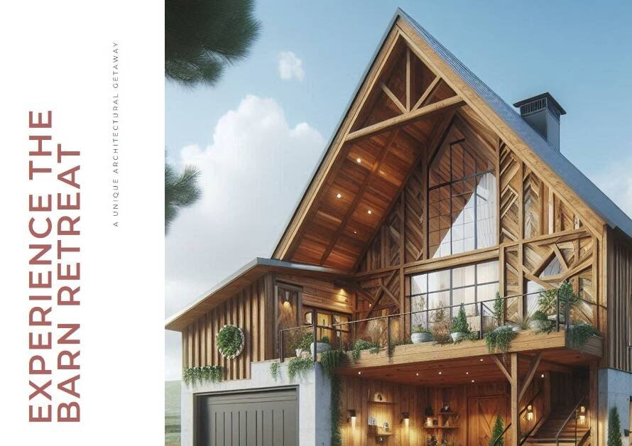 Barn Retreat by Malcolm Davis Architecture