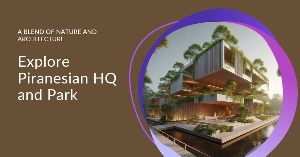 Piranesian HQ and Park by BIG