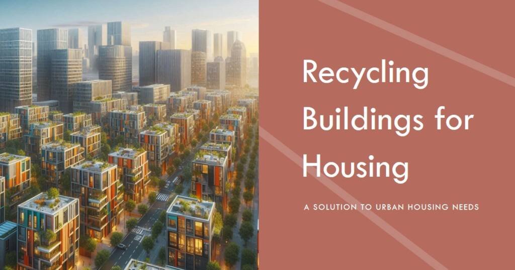 How Recycling Existing Buildings Can Solve the Urban Housing Crisis