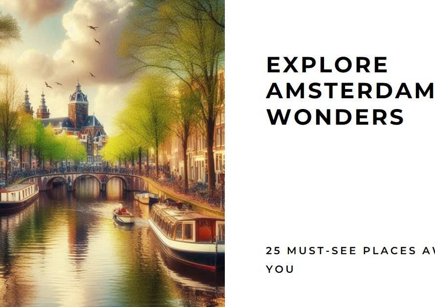 Amsterdam City Guide: 25 Must-See Places in the Dutch Capital (Visual Edition)