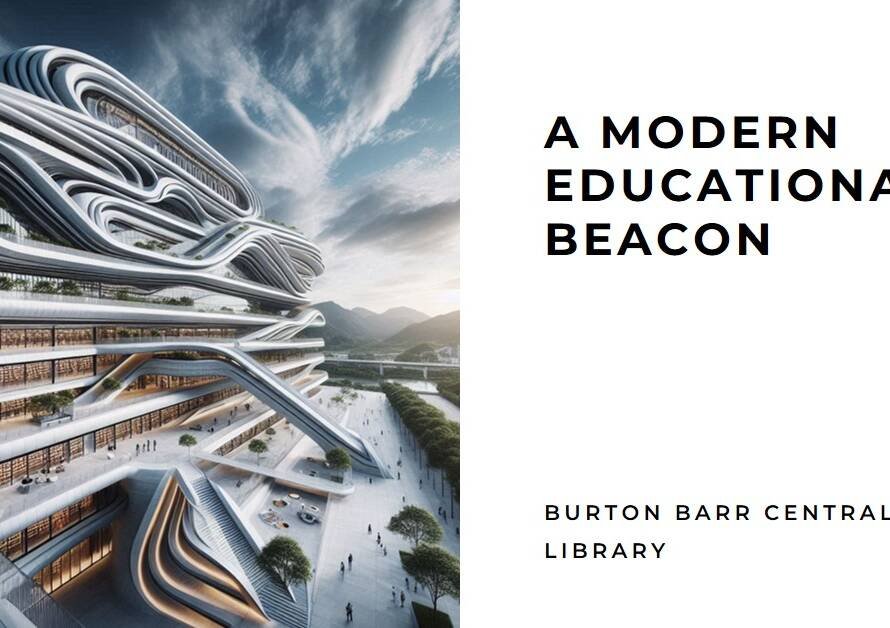 Burton Barr Central Library by Will BruderPartners: A Modern Educational Beacon