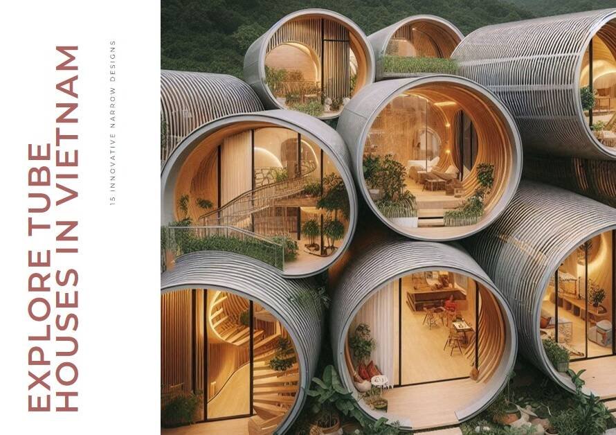 Tube Houses in Vietnam: 15 Narrow Residential Redesigns