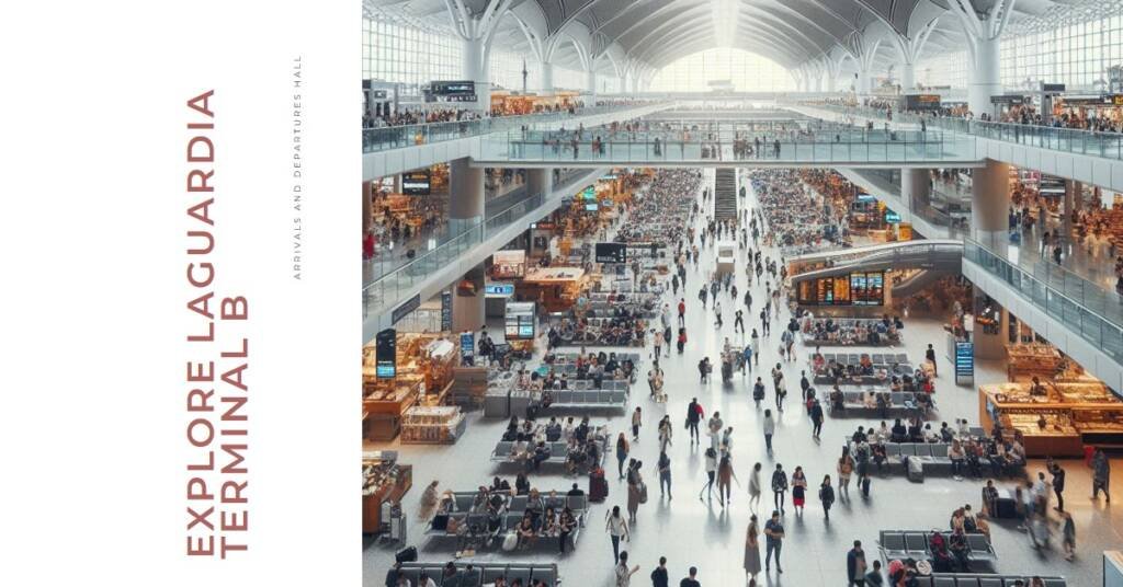 LaGuardia Terminal B: Arrivals and Departures Hall by HOK
