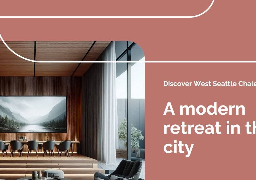 West Seattle Chalet: Modern Retreats in the Heart of the City
