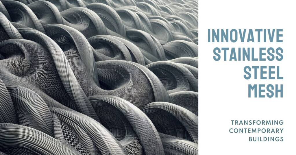 Webnet Stainless Steel Mesh by Jakob: Innovative Finishes for Contemporary Buildings