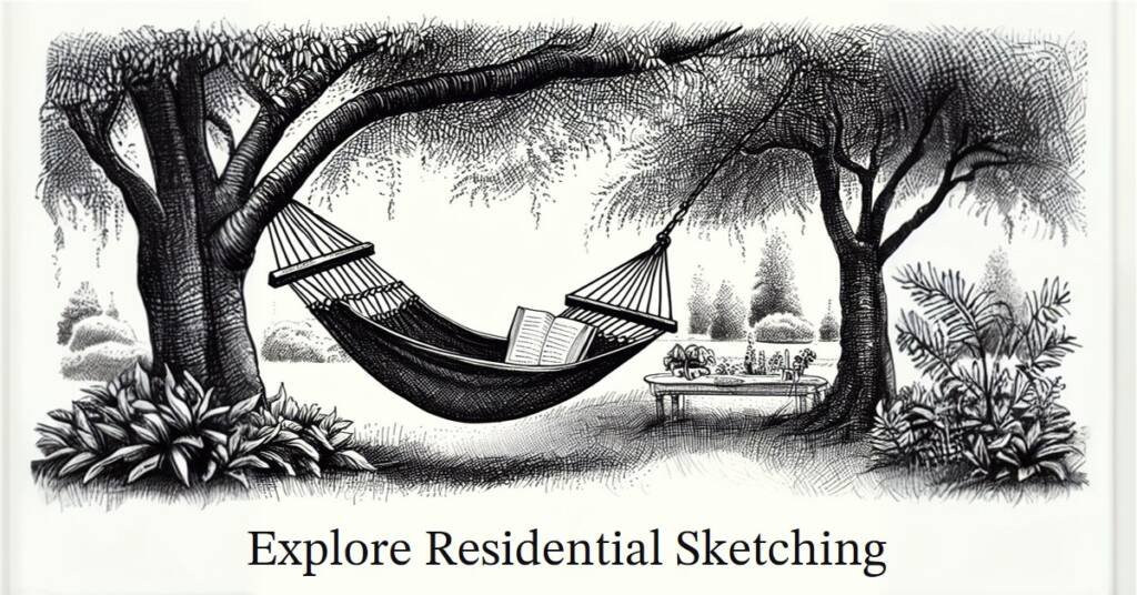 One House Drawing Works: Exploring the Art of Residential Sketching