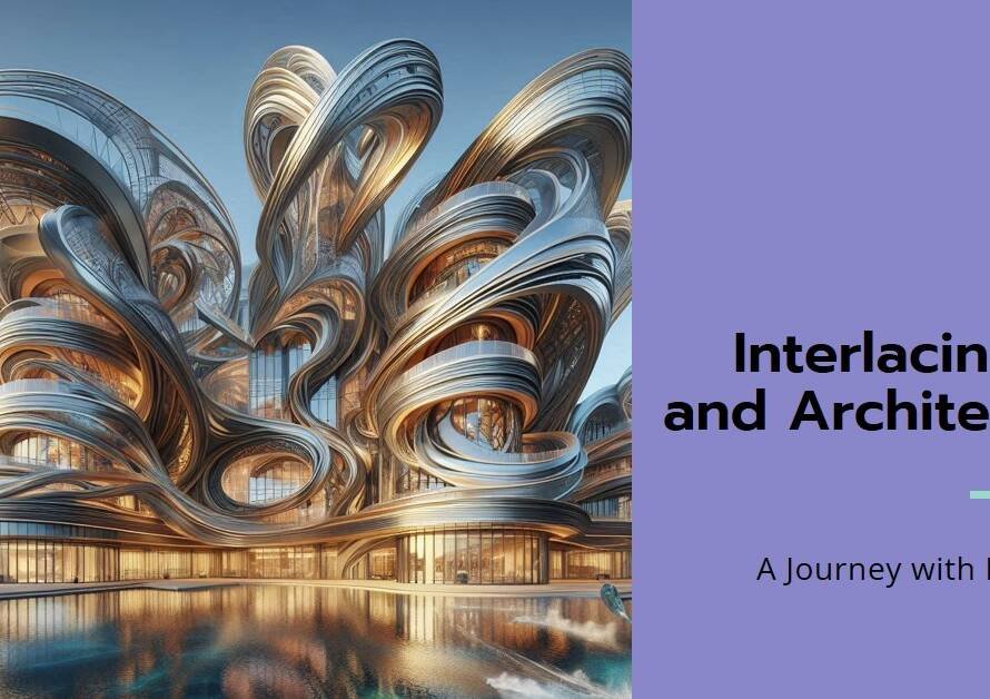 Freya and Robin Studio Weave: Interlacing Art and Architecture