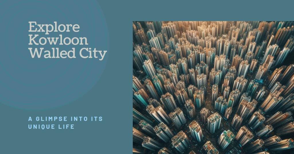 Infographic: Life Inside the Legendary Kowloon Walled City