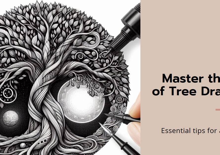 Mastering Tree Drawing: Tips for Architectural Renderings