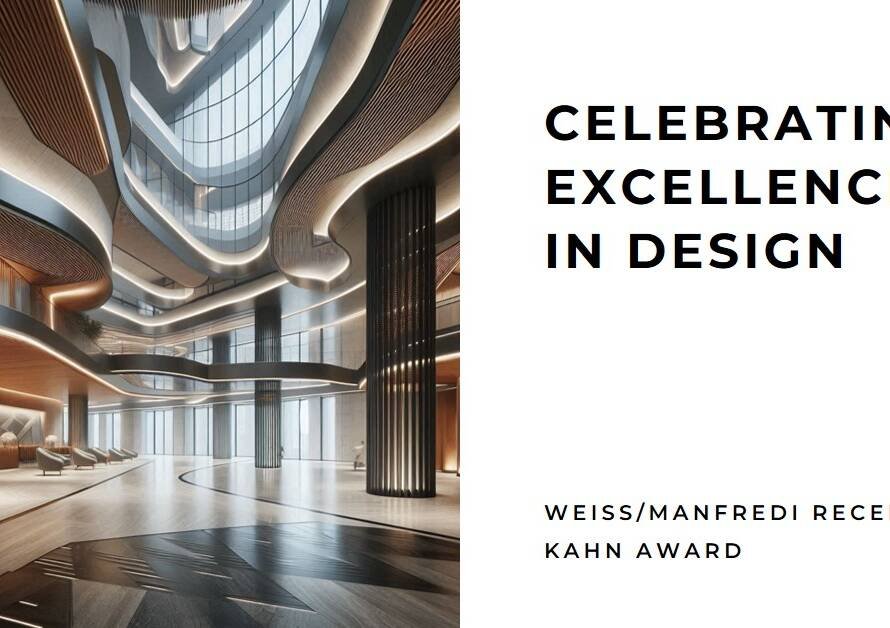 Weiss/Manfredi Honored: 2024 Louis I. Kahn Award Recipients